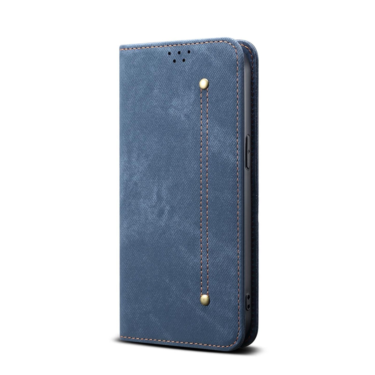 For vivo V50 Denim Texture Flip Leather Phone Case(Blue)