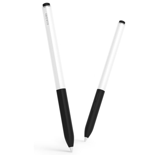 For Xiaomi Stylus Pen 2 Jelly Style Translucent Silicone Protective Pen Case(Black)