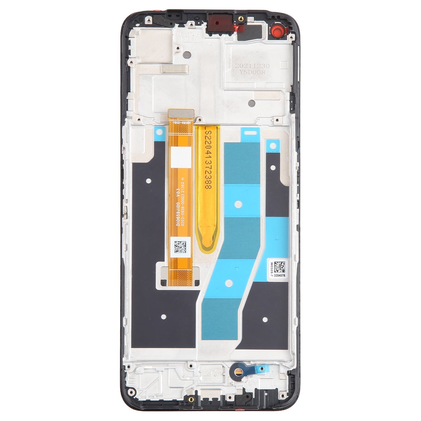 For Realme V25 OEM LCD Screen Digitizer Full Assembly with Frame