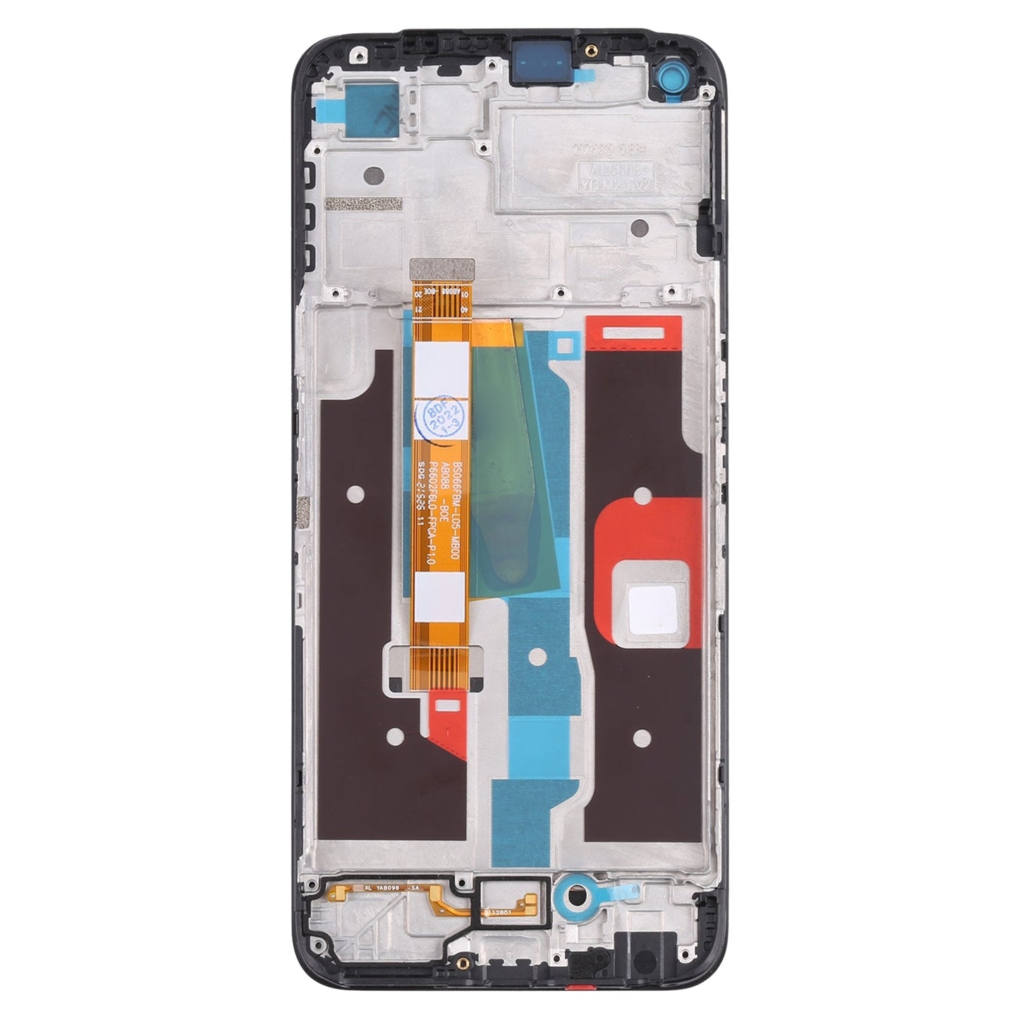 For Realme Narzo 50 4G RMX3286 OEM LCD Screen Digitizer Full Assembly with Frame