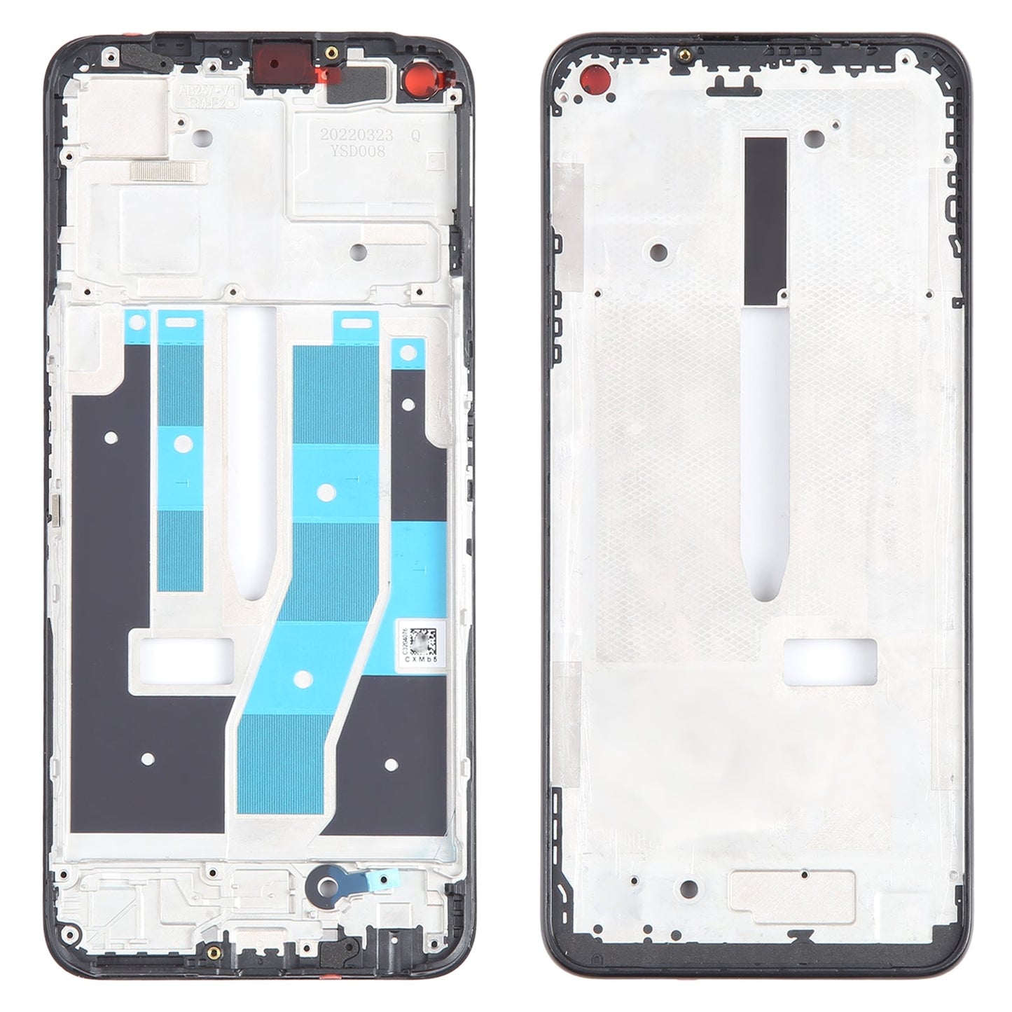 For Realme 9 Pro Original Front Housing LCD Frame Bezel Plate