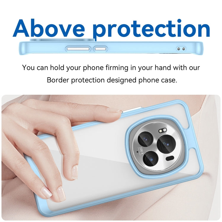 For Honor Magic6 Pro 5G Colorful Series Acrylic Hybrid TPU Phone Case(Blue)