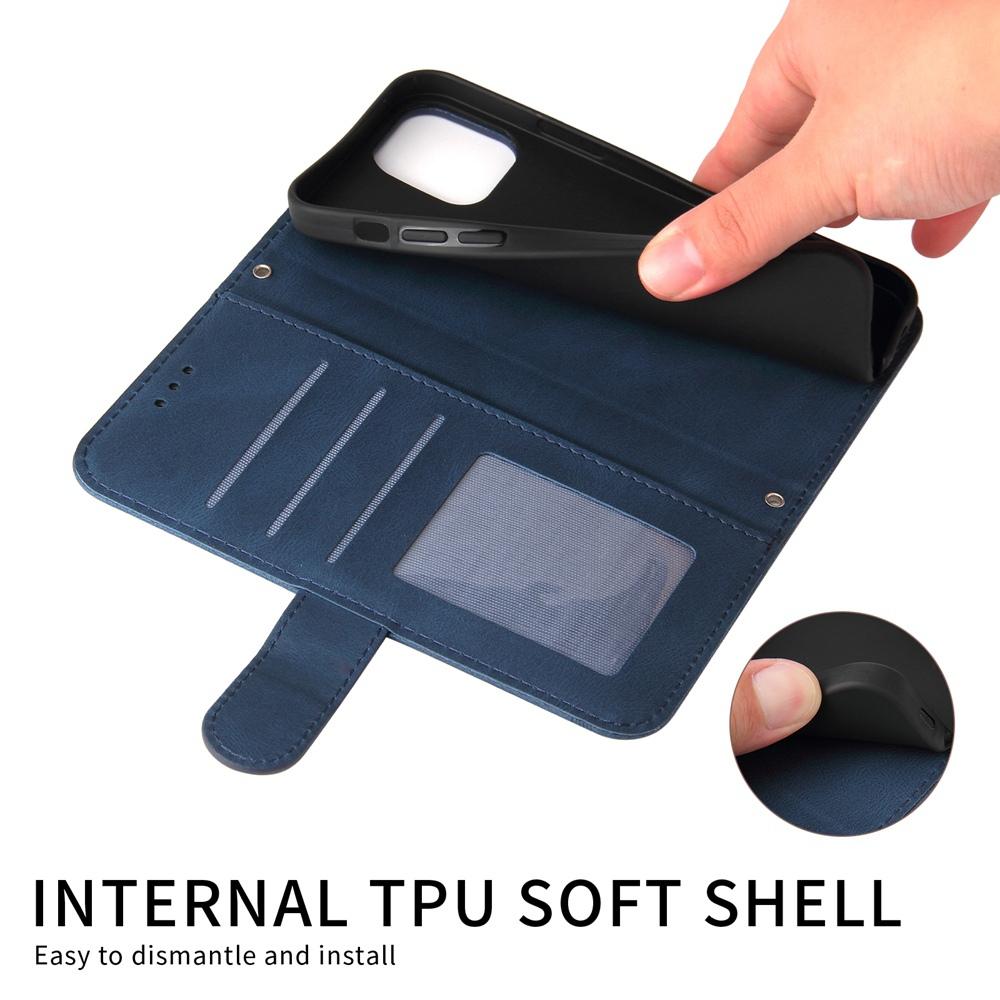 For vivo V50 Lite 4G / 5G Skin Feel Life Tree Metal Button Leather Phone Case(Blue)