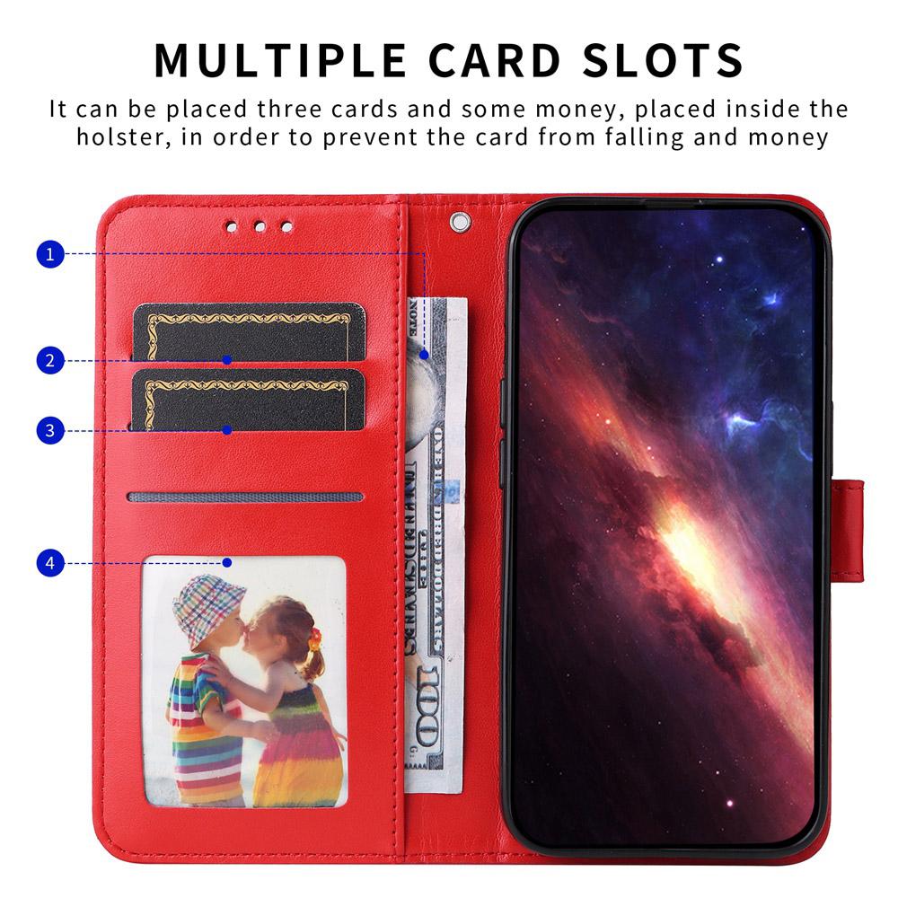 For vivo V50 Lite 4G / 5G Embossed Sunflower Leather Phone Case(Red)