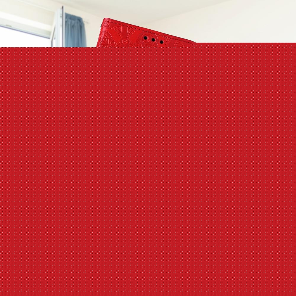 For vivo V50 Lite 4G / 5G Embossed Sunflower Leather Phone Case(Red)