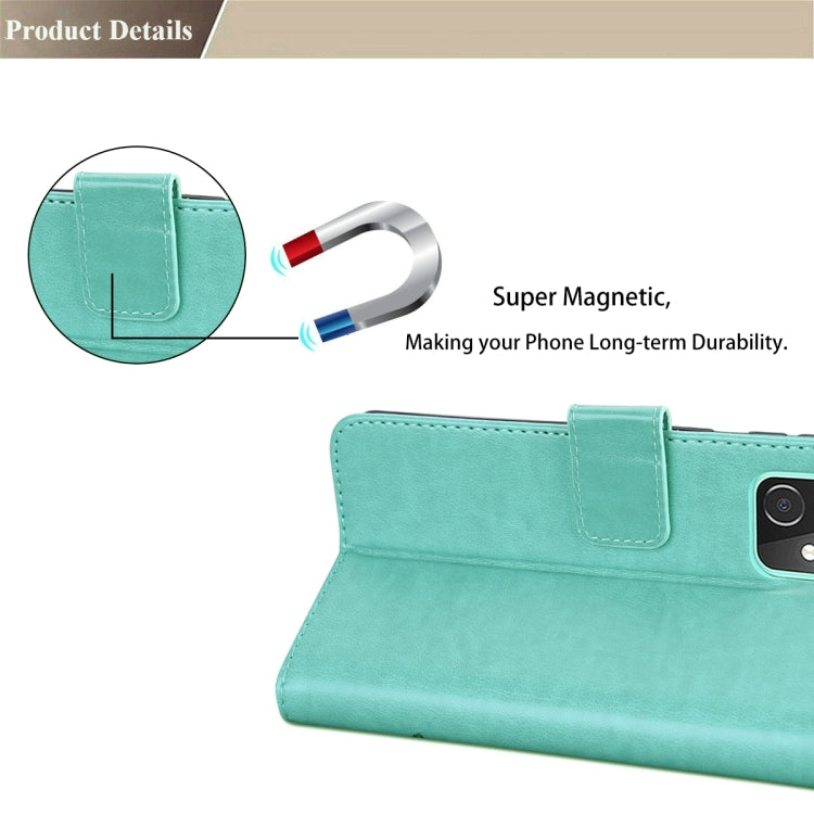 For Honor X8a Rose Embossed Flip PU Leather Phone Case(Green)