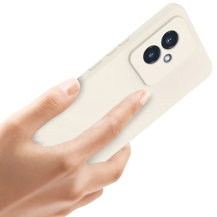 For Honor 100 imak UC-4 Series Straight Edge TPU Phone Case(White)