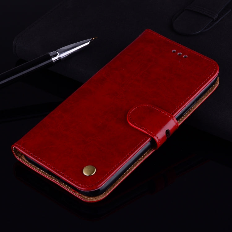 For Honor X8a Oil Wax Texture Leather Phone Case(Red)
