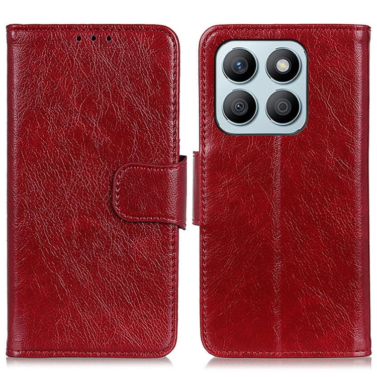 For Honor X8b Nappa Texture Flip Leather Phone Case(Red)