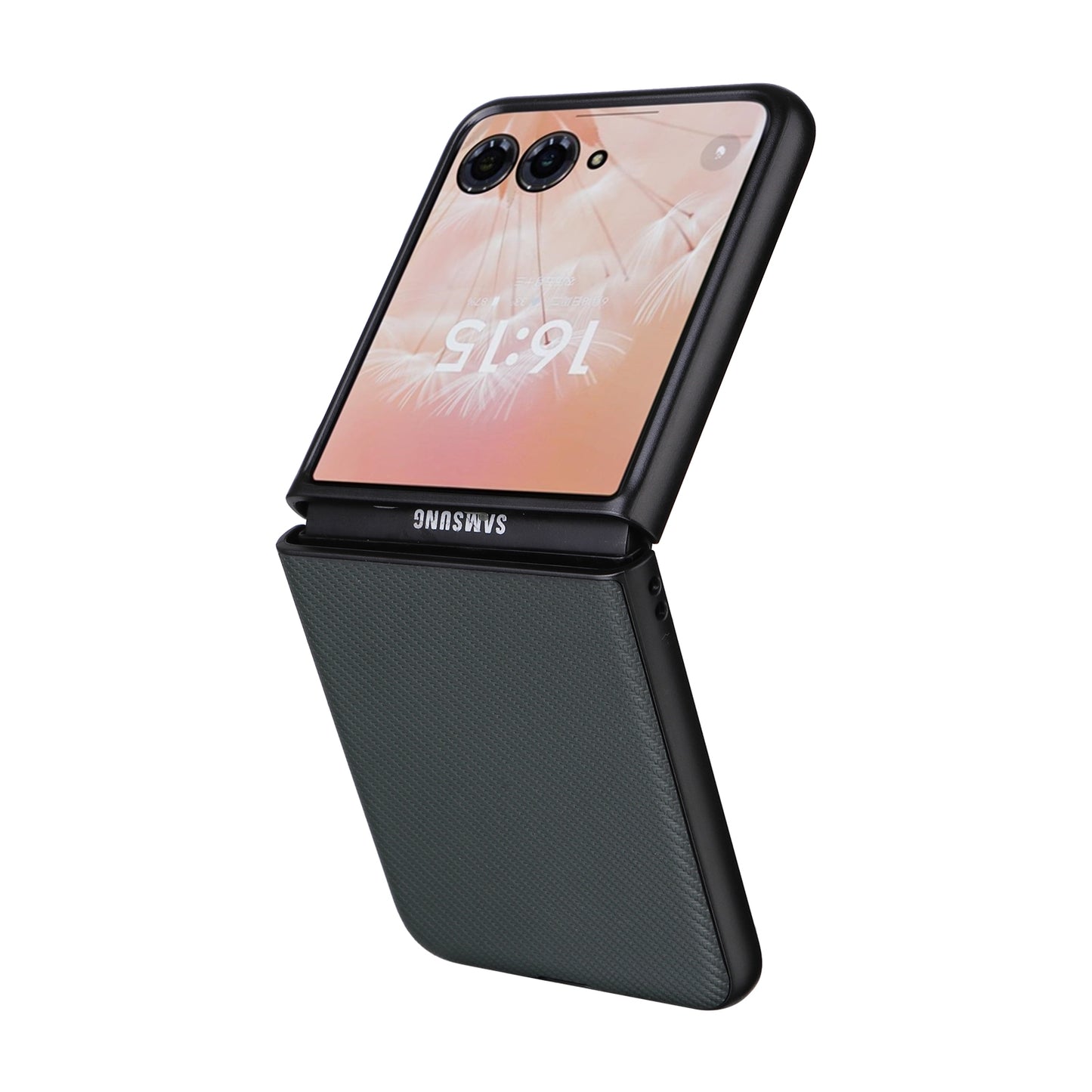 For Motorola Moto Razr 50 Ultra PU Leather PC Phone Case(Green)