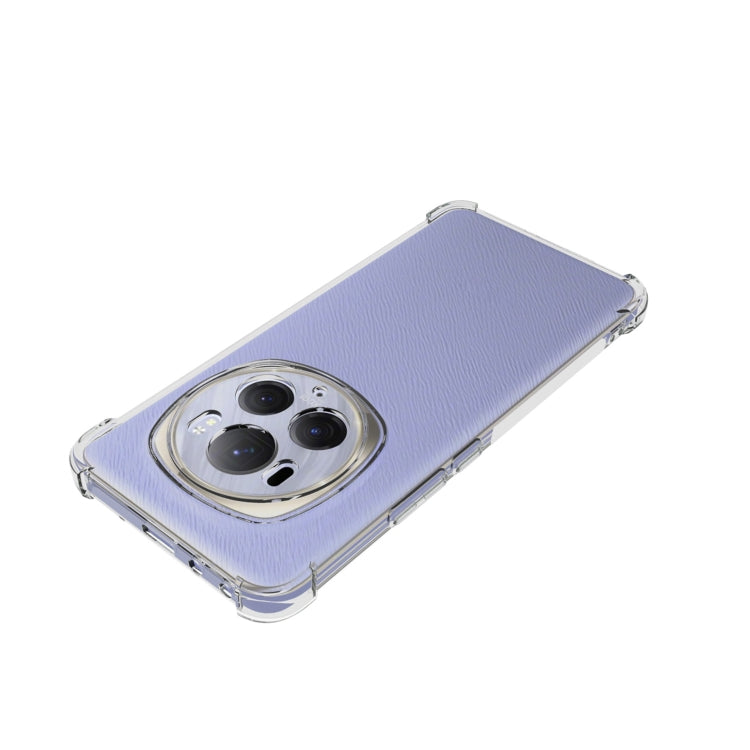 For Honor Magic6 Pro 5G Shockproof Non-slip Thickening TPU Phone Case(Transparent)