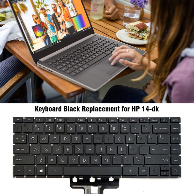 For HP 14-CF / 14s-CF / 14-DK / 14s-DK US Version Keyboard