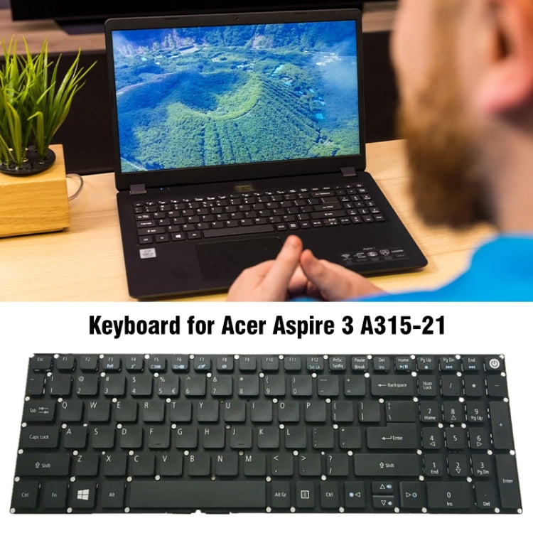 For Acer Aspire 3 A315-21 / A315-31 US Version Keyboard