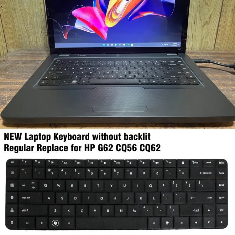For HP G62 / CQ56 / CQ62 Ordinary Version without Backlight Keyboard
