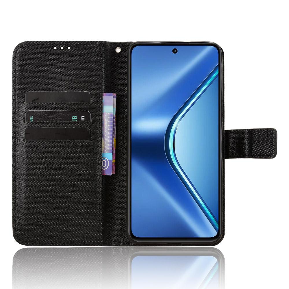 For OPPO K13 5G Diamond Texture Leather Phone Case(Black)