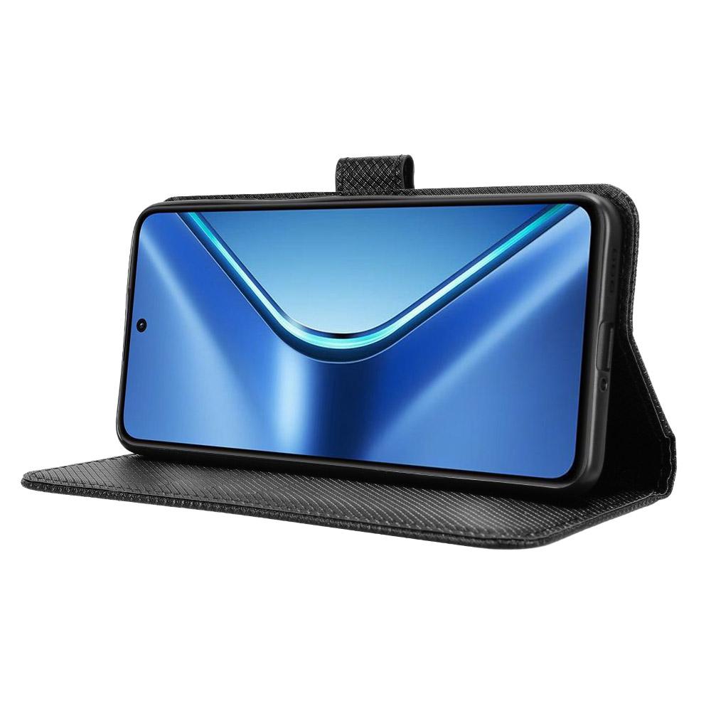 For OPPO K13 5G Diamond Texture Leather Phone Case(Black)