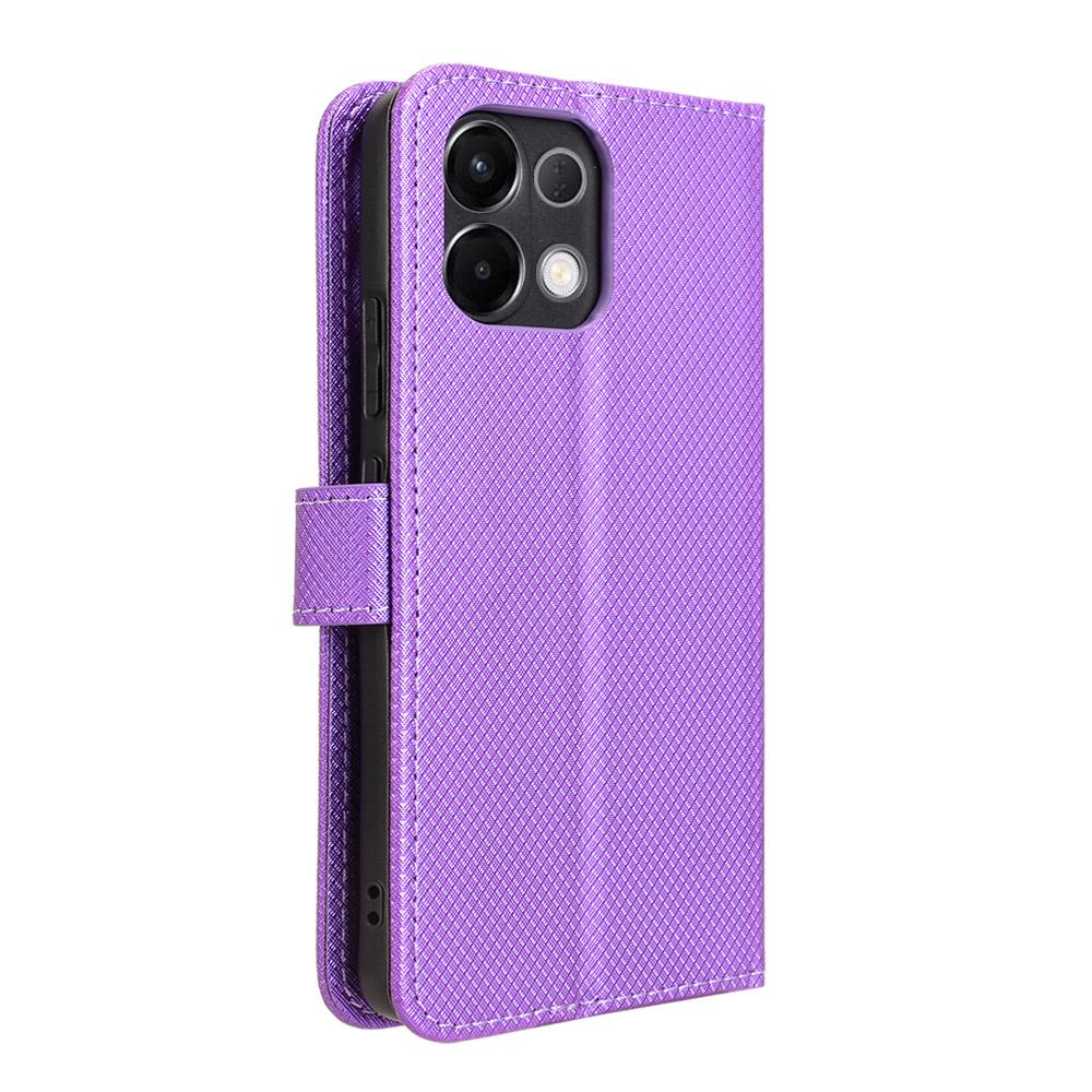 For OPPO K13 5G Diamond Texture Leather Phone Case(Purple)