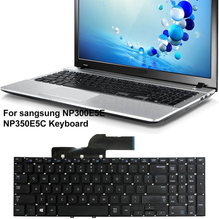 For Samsung NP300E5E / NP350E5C US Version Laptop Keyboard