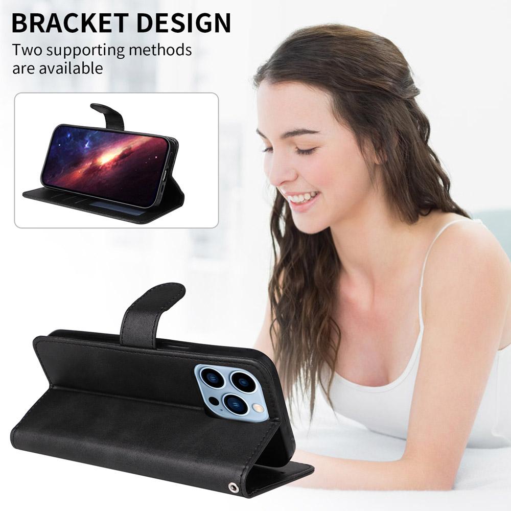 For vivo V50 Lite 4G / 5G Classic Calf Texture Flip Leather Phone Case(Black)