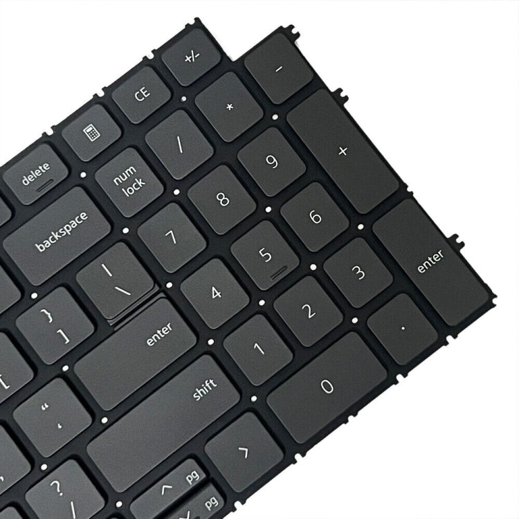 For Dell Inspiron 15-3511 3515 5510 7510 16-7610 US Version Backlight Laptop Keyboard(Black)