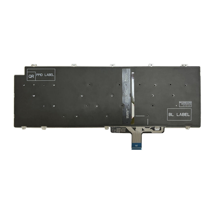 For Dell Latitude 5520 5521 Precision 3560 3561 US Version Backlight Laptop Keyboard(Black)