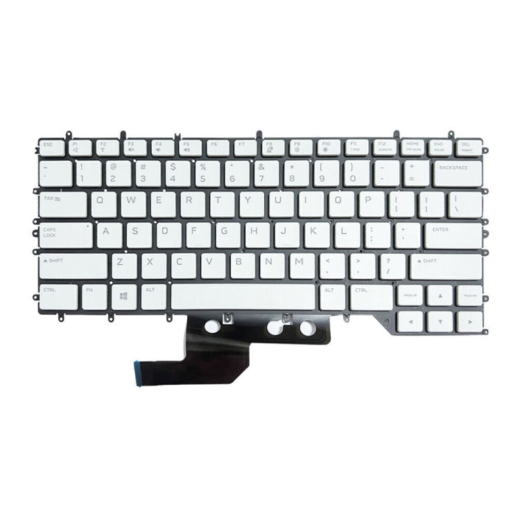 For Dell Alienware M15 / R3 / R4 US Version RGB Backlight Laptop Keyboard(White 0Y00RH)