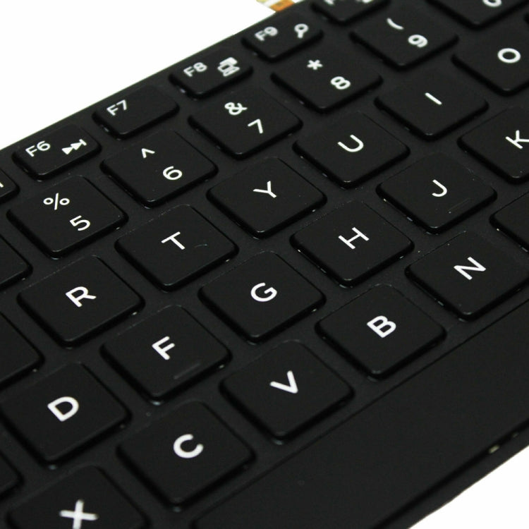 Backlight Laptop Keyboard For Dell 15-9550 / 15-3000 / 15-5542(White Word)