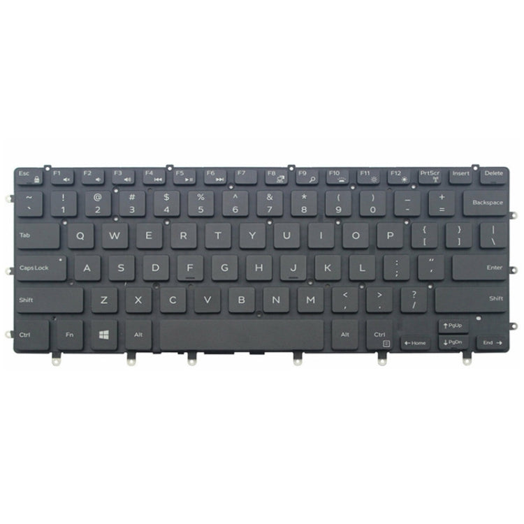 For Dell 5510 M5510 15-7558 7568 XPS 15-9550 US Version Laptop Keyboard(Black)