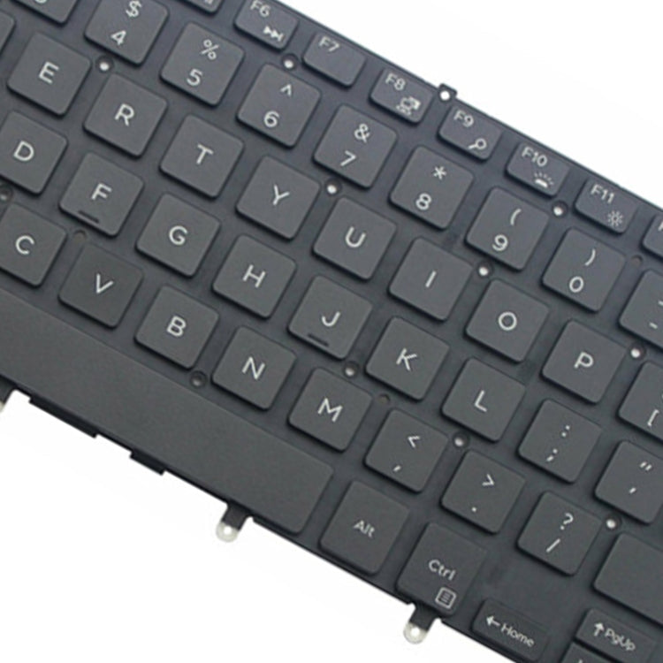 For Dell 5510 M5510 15-7558 7568 XPS 15-9550 US Version Laptop Keyboard(Black)