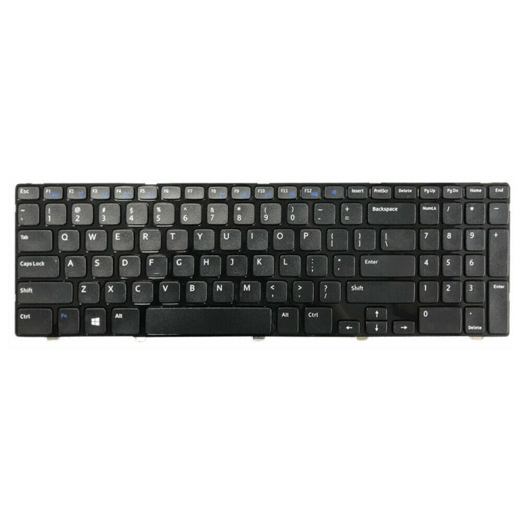 For Dell Inspiron 15 3521 3531 15R 5521 5537 US Version Laptop Keyboard(Black)