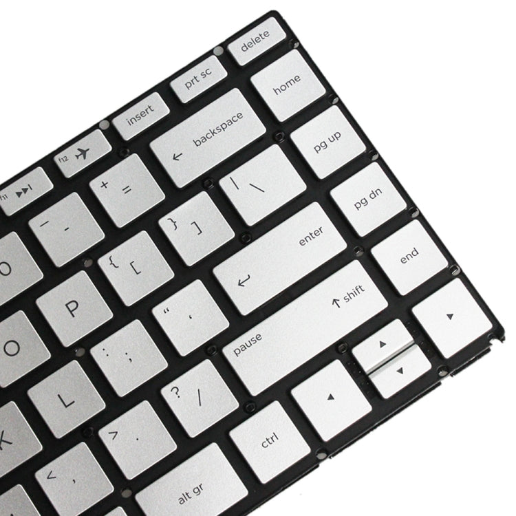 For HP 14M-BA 14-BS US Version Laptop Backlight Keyboard(Silver)
