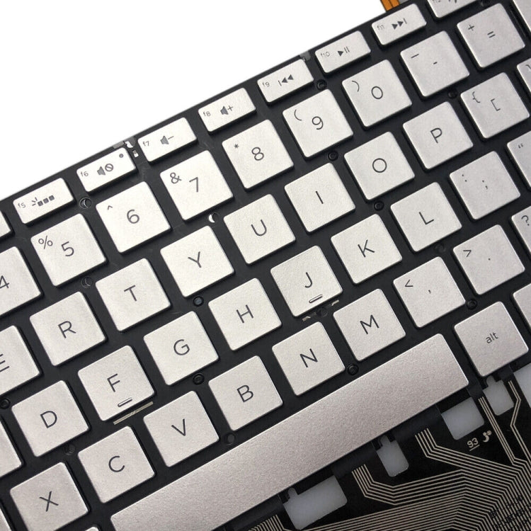 For HP 15-BS / 15-CC US Version Laptop Backlight Keyboard(Silver)