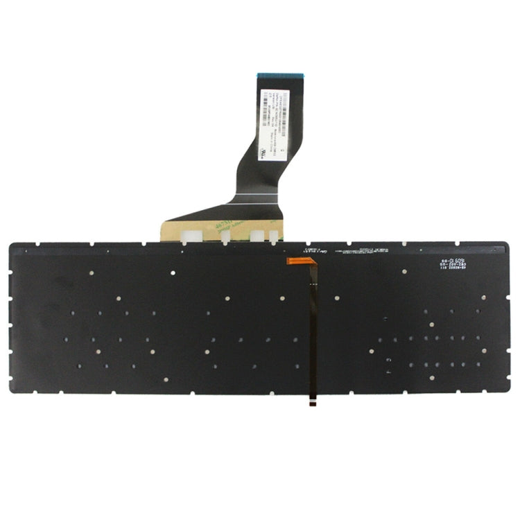 For HP 15-AB / 15-AK US Version Laptop Backlight Keyboard(Silver)