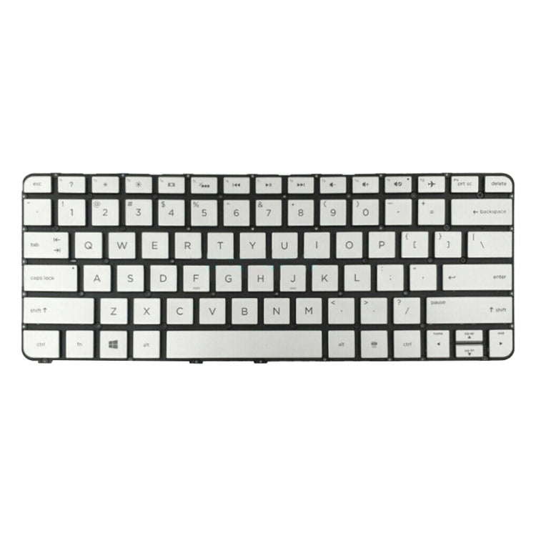 For HP X360 13-4000 US Version Laptop Backlight Keyboard(Silver)