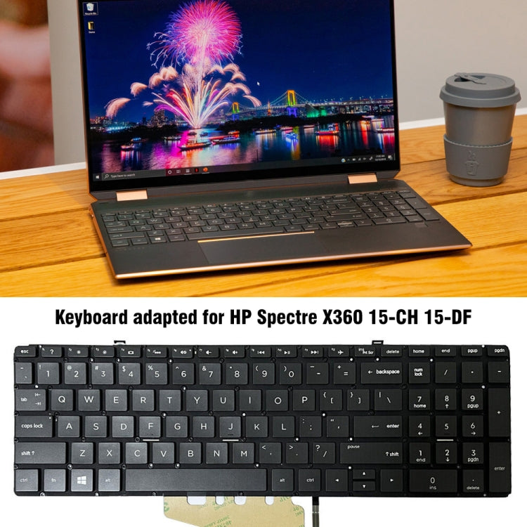 For HP Spectre X360 15-CH US Version Laptop Backlight Keyboard