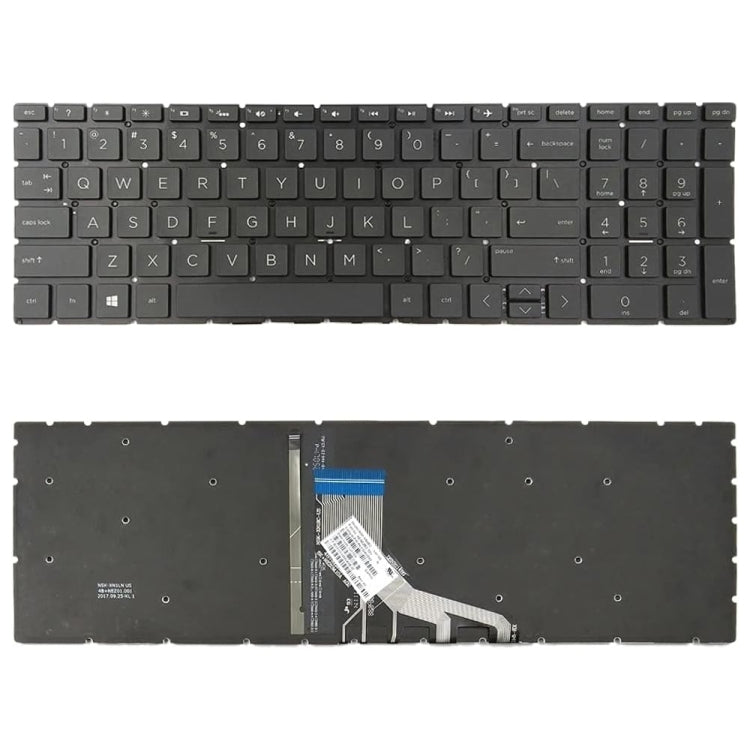 For HP 15-DA / 15-DB US Version Laptop Backlight Keyboard