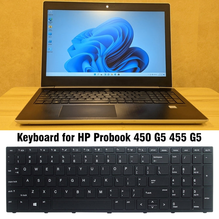 For HP Probook 450 US Version Laptop Backlight Keyboard