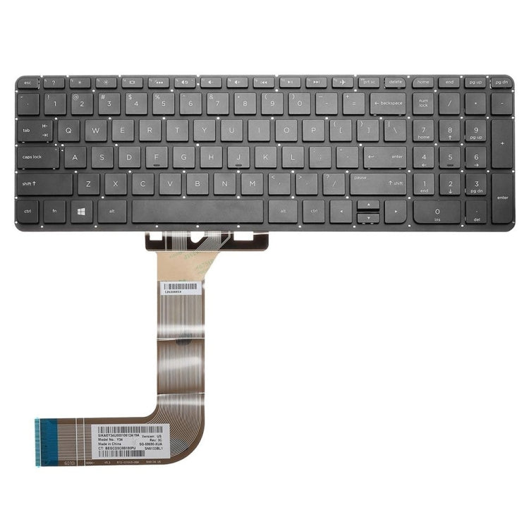 For HP 15-P000 / 17-F000 US Version Laptop Backlight Keyboard