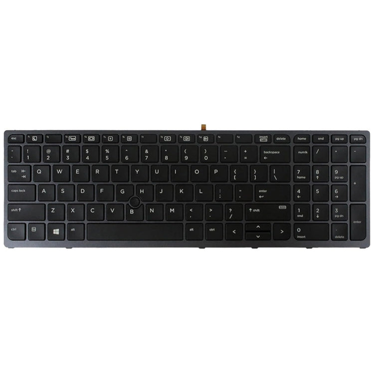 For HP Probook 470 G3 US Version Laptop Backlight Keyboard