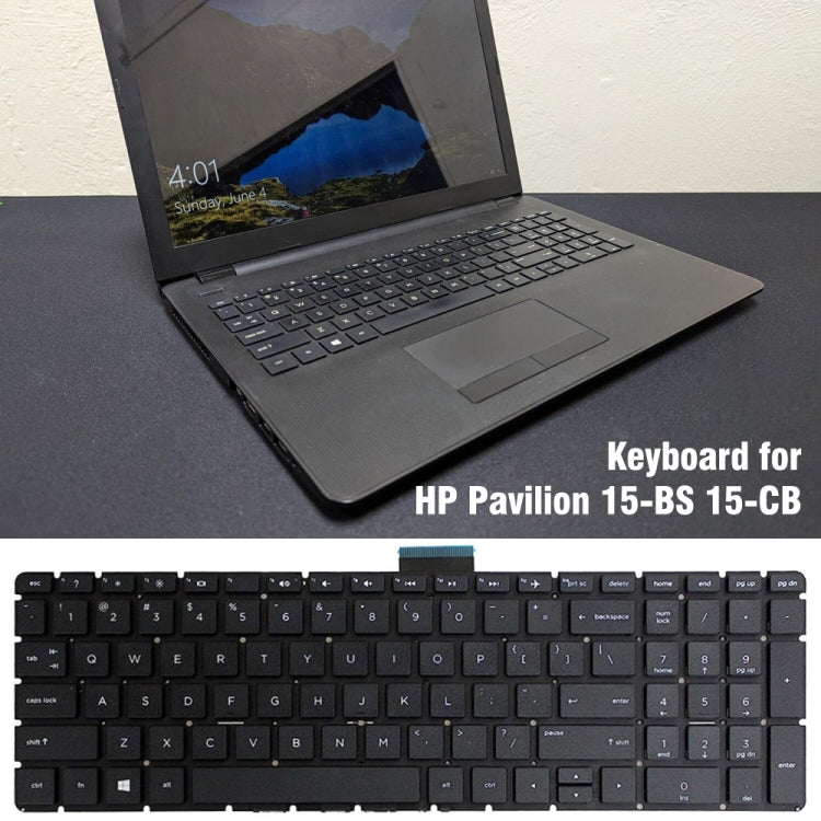 For HP 15-BS / 15-CB US Version Laptop Keyboard