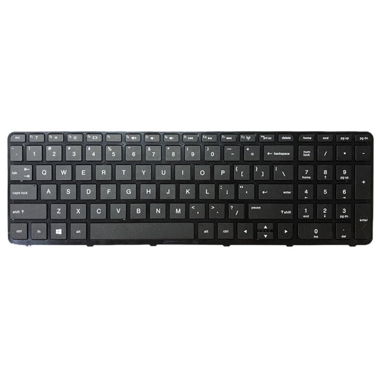 For HP 15-E / 15-N / 15-D Laptop Keyboard with Frame