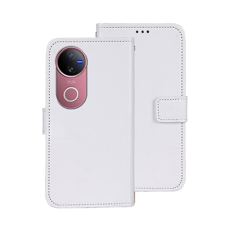 For vivo V50 5G Global idewei Crazy Horse Texture Leather Phone Case(White)