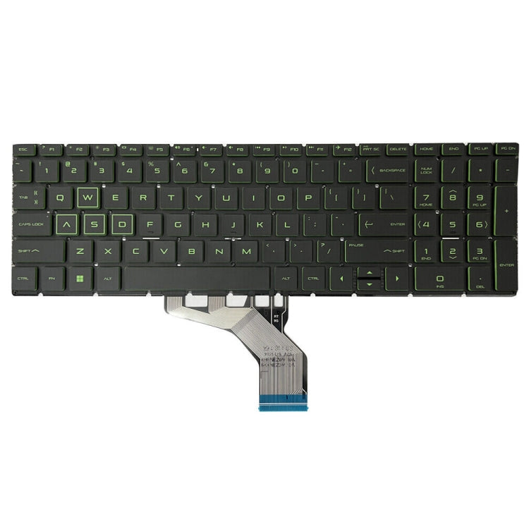 For HP Pavilion Gaming 15-DK US Version Laptop Backlight Keyboard(Green)