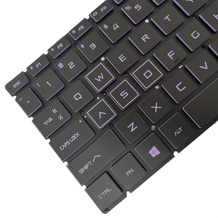 For HP Pavilion Gaming 15-DK US Version Laptop Backlight Keyboard(Purple)