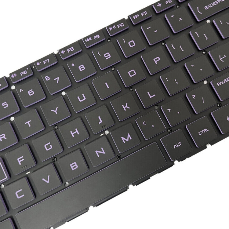For HP Pavilion Gaming 15-DK US Version Laptop Backlight Keyboard(Purple)