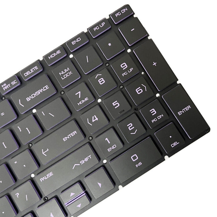 For HP Pavilion Gaming 15-DK US Version Laptop Backlight Keyboard(Purple)