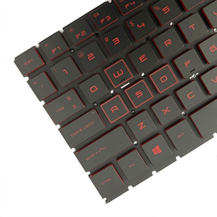 For HP 15-DC / 15-DH Red US Version Laptop Backlight Keyboard