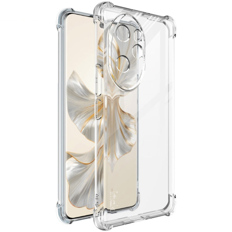 For Honor 100 Pro 5G imak Shockproof Airbag TPU Phone Case(Transparent)