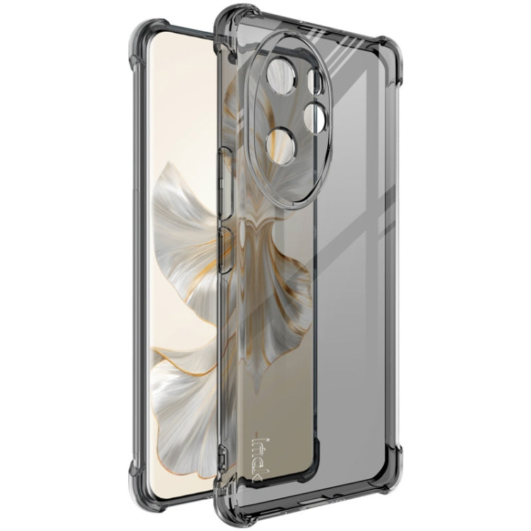 For Honor 100 Pro 5G imak Shockproof Airbag TPU Phone Case(Transparent Black)