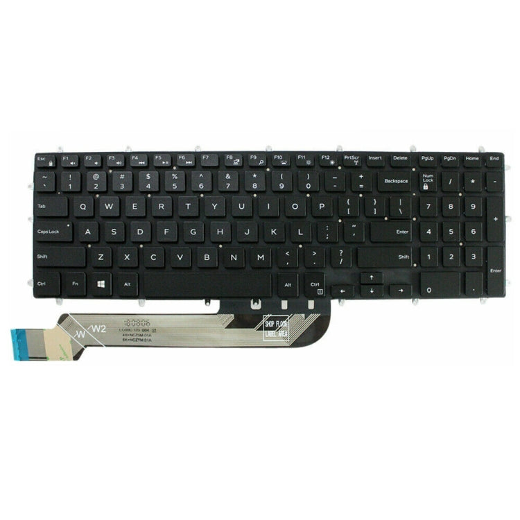 For Dell Inspiron 15-7566 / 17-7000 Series Laptop Keyboard(Black)